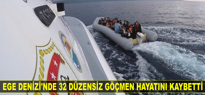 Ege Denizi’nde 2019 yılında 43 bin 893 düzensiz göçmen yakalandı