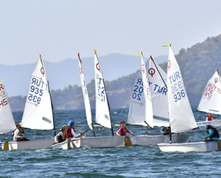 TYF Optimist Denizkızı Kupası Yarışları sona erdi