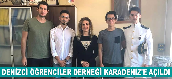 Denizci Öğrenciler Derneği Karadeniz’e açıldı