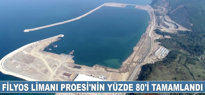 Filyos Limanı inşaasının yüzde 80’i tamamlandı