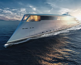 Dünyanın gücünü hidrojenden alan ilk süper yatı 'Aqua' tanıtıldı