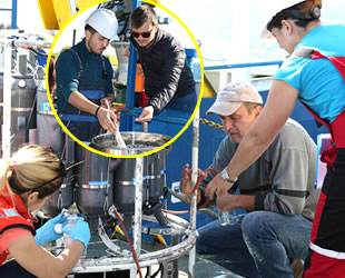 'Mare Nigrum' isimli gemiyle Karadeniz'deki kirlilik araştırıldı