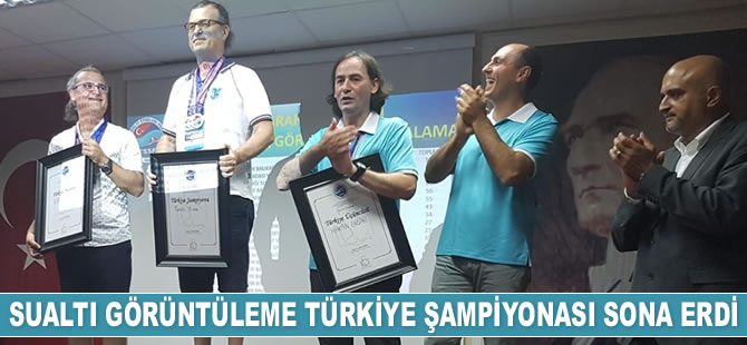 Altın Palet Sualtı Görüntüleme Türkiye Şampiyonası sona erdi