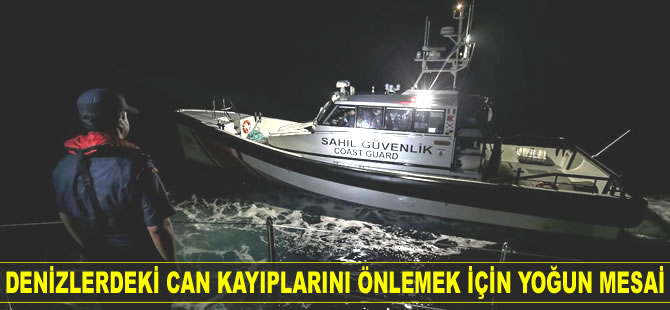 ‘Mavi Vatan’ın bekçileri hayat kurtarıyor