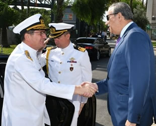 Deniz Kuvvetleri Komutanı Adnan Özbal, Mersin’i ziyaret etti