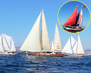 The Bodrum Cup’ta tekneler, denizde görsel şölen oluşturdu