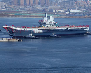 Çin'in ikinci uçak gemisi, Donanma envanterine giriyor
