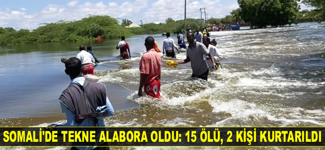 Somali'de tekne alabora oldu: 15 ölü