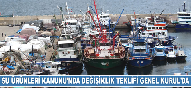 Su Ürünleri Kanunu'nda değişiklik teklifi üzerindeki görüşmeler tamamlandı