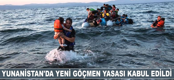 Yunanistan'da yeni göçmen yasası kabul edildi