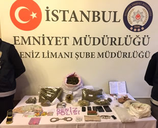 Yenikapı Limanı'nda demirli tekne uyuşturucu deposu çıktı