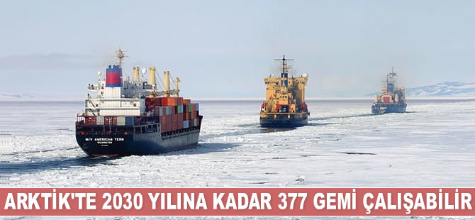 Arktik’te 2030 yılına kadar 377 gemi çalışabilir