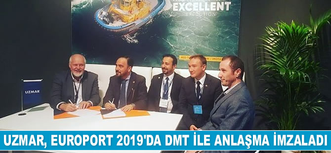 UZMAR, Europort 2019’da DMT ile anlaşma imzaladı