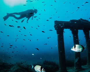 Side Sualtı Müzesi 50 bin ziyaretçi ağırladı