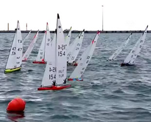 Radyo kontrollü model yatlara ilgi artıyor