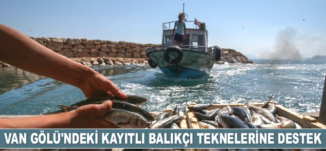 Van Gölü’ndeki kayıtlı balıkçı teknelerine destek verilecek