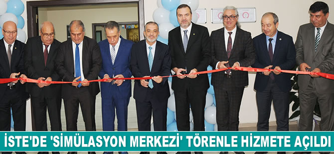 İSTE’de ‘Simülasyon Merkezi’ törenle hizmete açıldı
