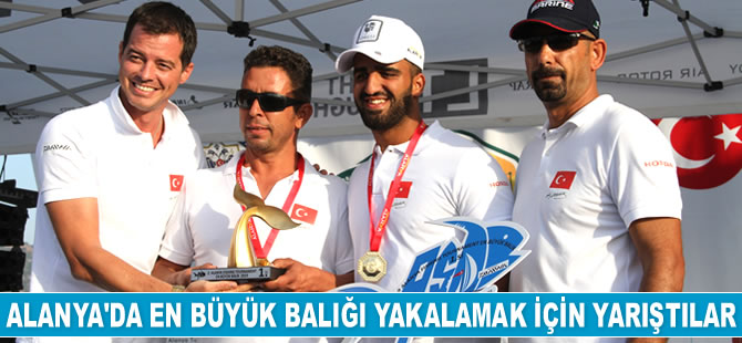 2. Alanya Balıkçılık Turnuvası sona erdi