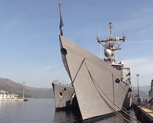 ‘PNS Alamgir’ isimli Pakistan savaş gemisi, Aksaz Deniz Üssü'ne demirledi