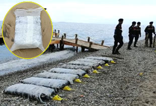 Fransa kıyılarına 763 kilo kokain vurdu