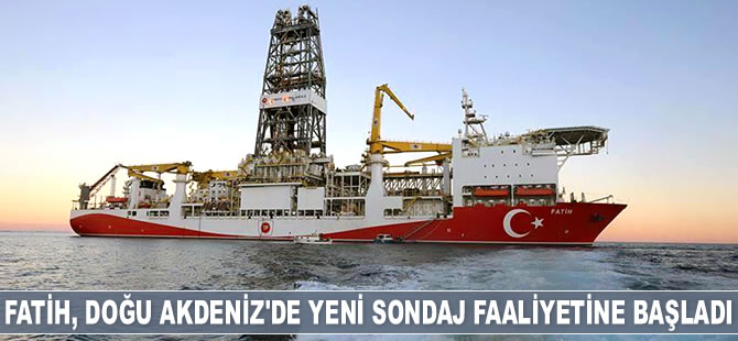 Fatih Gemisi, Doğu Akdeniz'de yeni sondaj faaliyetine başladı