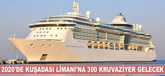 ‘Jewel Of The Seas’ isimli yolcu gemisi Kuşadası’na geldi