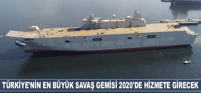TCG Anadolu, 2020'de hizmete girecek