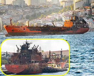 Kerç Boğazı’nda yanan ‘Candy’ ve ‘Maestro’ isimli gemiler haczedildi