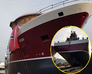 Cemre Tersanesi, ‘Reisa’ isimli gemiyi denize indirdi