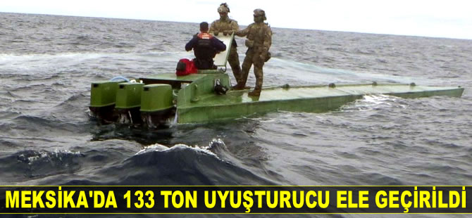 Meksika'da 133 ton uyuşturucu madde ele geçirildi