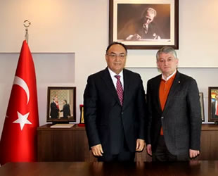 Ali Avcı, TTSO Yönetim Kurulu Başkanı Cengiz Günay’ı ziyaret etti