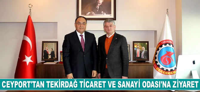 Ali Avcı, TTSO Yönetim Kurulu Başkanı Cengiz Günay’ı ziyaret etti