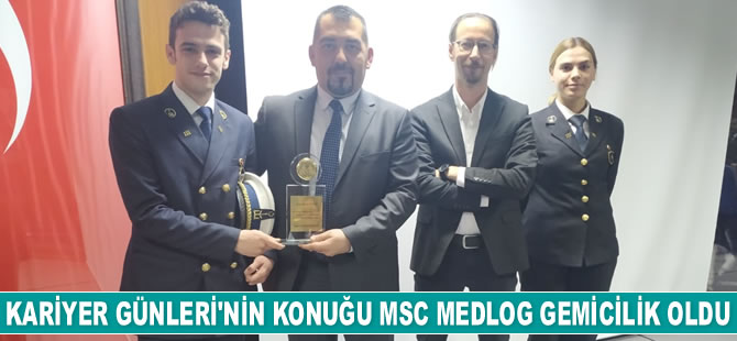 MSC MEDLOG Gemicilik, RTEÜ Turgut Kıran Denizcilik Fakültesi Kariyer Günleri’ne konuk oldu