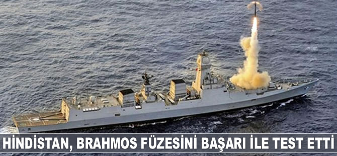 Hindistan, Brahmos füzesini test etti