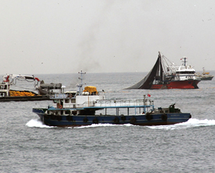 Balıkçı tekneleri, Giresun açıklarında görsel şölen oluşturdu