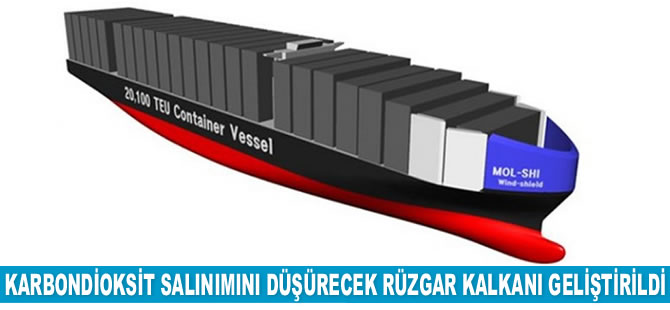 Karbondioksit salınımını düşürecek rüzgar kalkanı geliştirildi