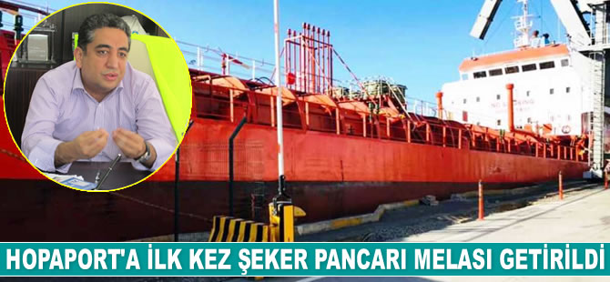 HOPAPORT’a ilk kez şeker pancarı melası getirildi