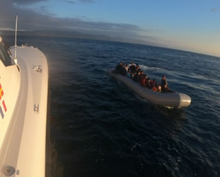 Çanakkale'de 111 düzensiz göçmen yakalandı