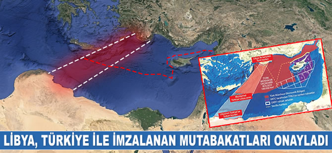 Libya, Türkiye ile imzalanan mutabakatları onayladı