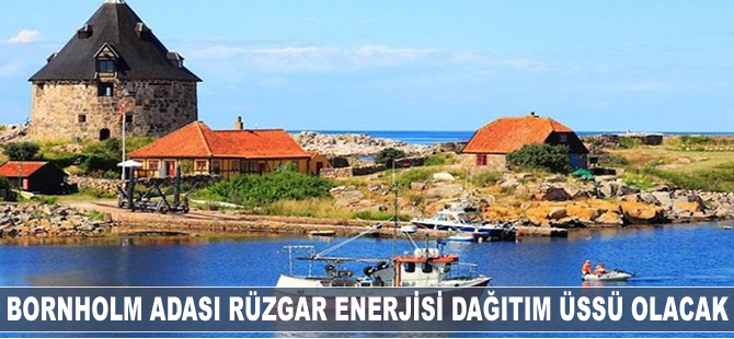 Bornholm Adası rüzgar enerjisi dağıtım üssü olacak