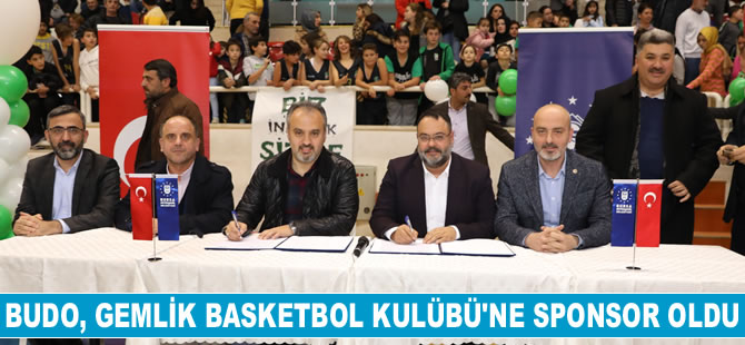 BUDO, Gemlik Basketbol Kulübü’ne sponsor oldu