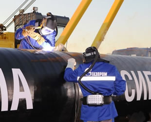 Sibirya’nın Gücü Doğalgaz Boru Hattı devreye alındı