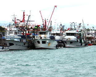 Erdemlili balıkçılar, kuvvetli rüzgar nedeniyle denize açılamadı