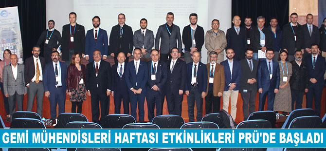 Gemi Mühendisleri Haftası etkinlikleri PRÜ'de başladı