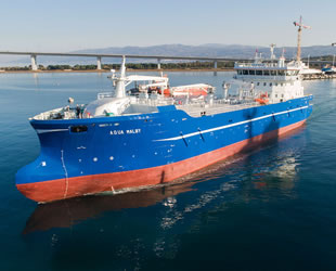 Sefine Tersanesi, ‘Aqua Maløy’ isimli canlı balık gemisini teslim etti