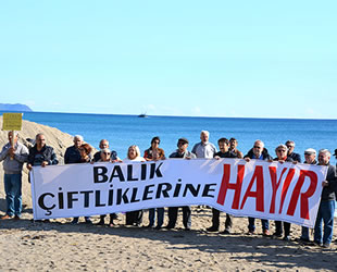 Anamur’da ‘Balık Çiftliklerine Hayır Eylemi’ düzenlendi