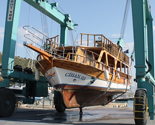 Alanya’da tekneler yeni sezona hazırlanıyor
