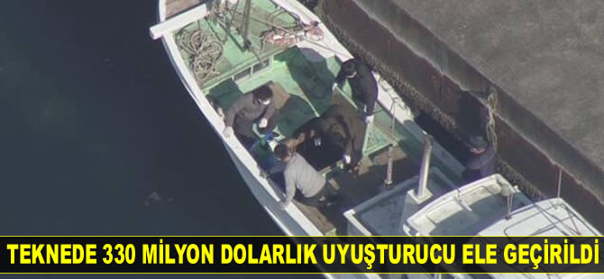 Oniki Limanı'nda 330 milyon dolarlık uyuşturucu ele geçirildi