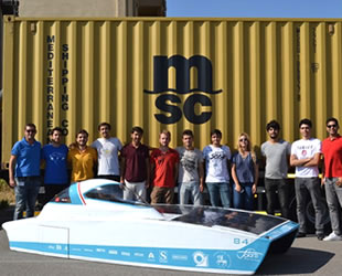 MSC ve Medlog, Solaris Güneş Arabaları Ekibi’ne tam destek verdi
