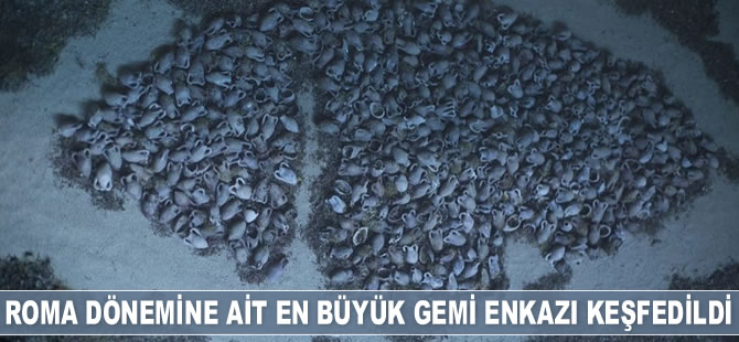 Doğu Akdeniz’de Roma dönemine ait en büyük gemi enkazı keşfedildi